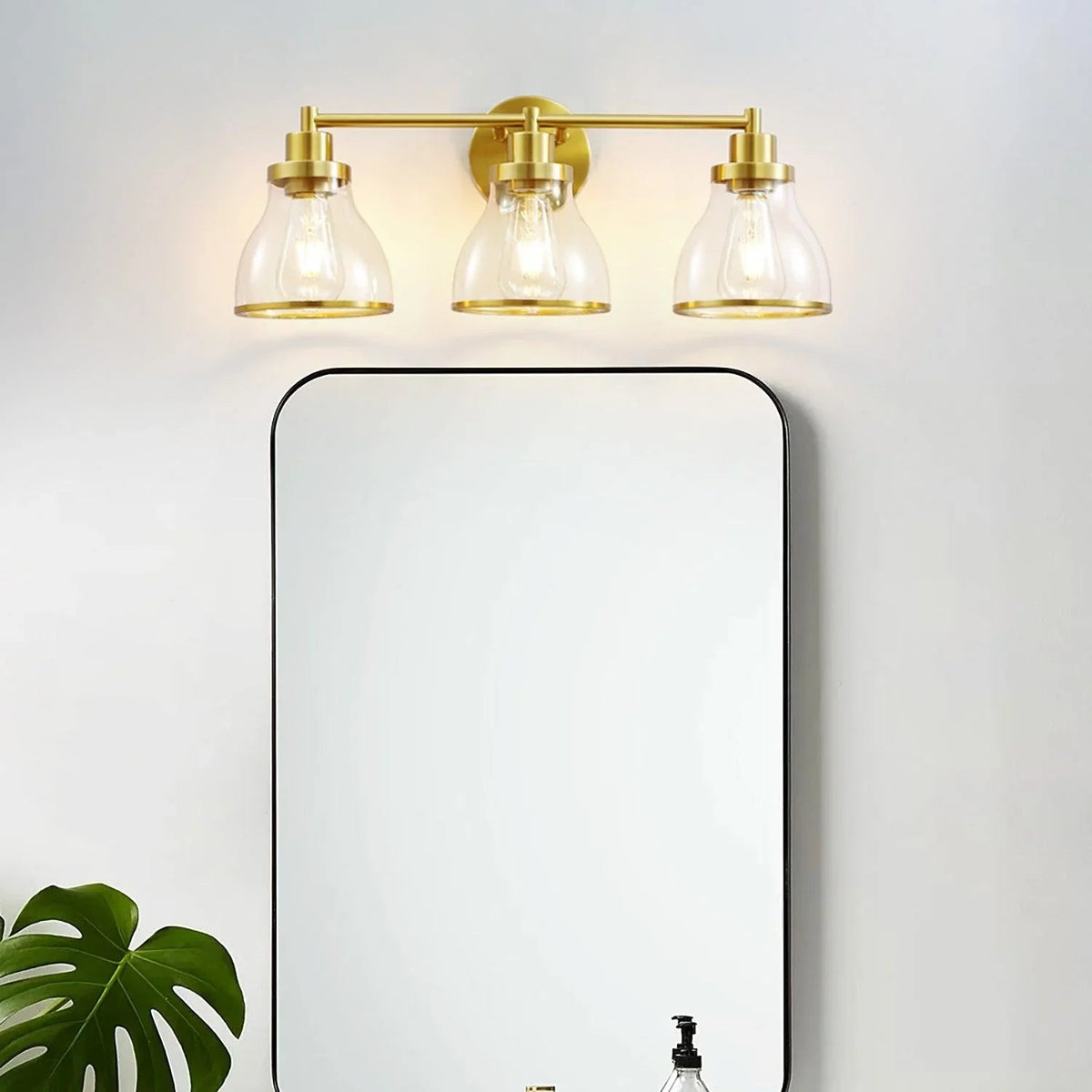 Hermosa Modern 3-Light Bathroom Vanity Light, photo 6 of 21