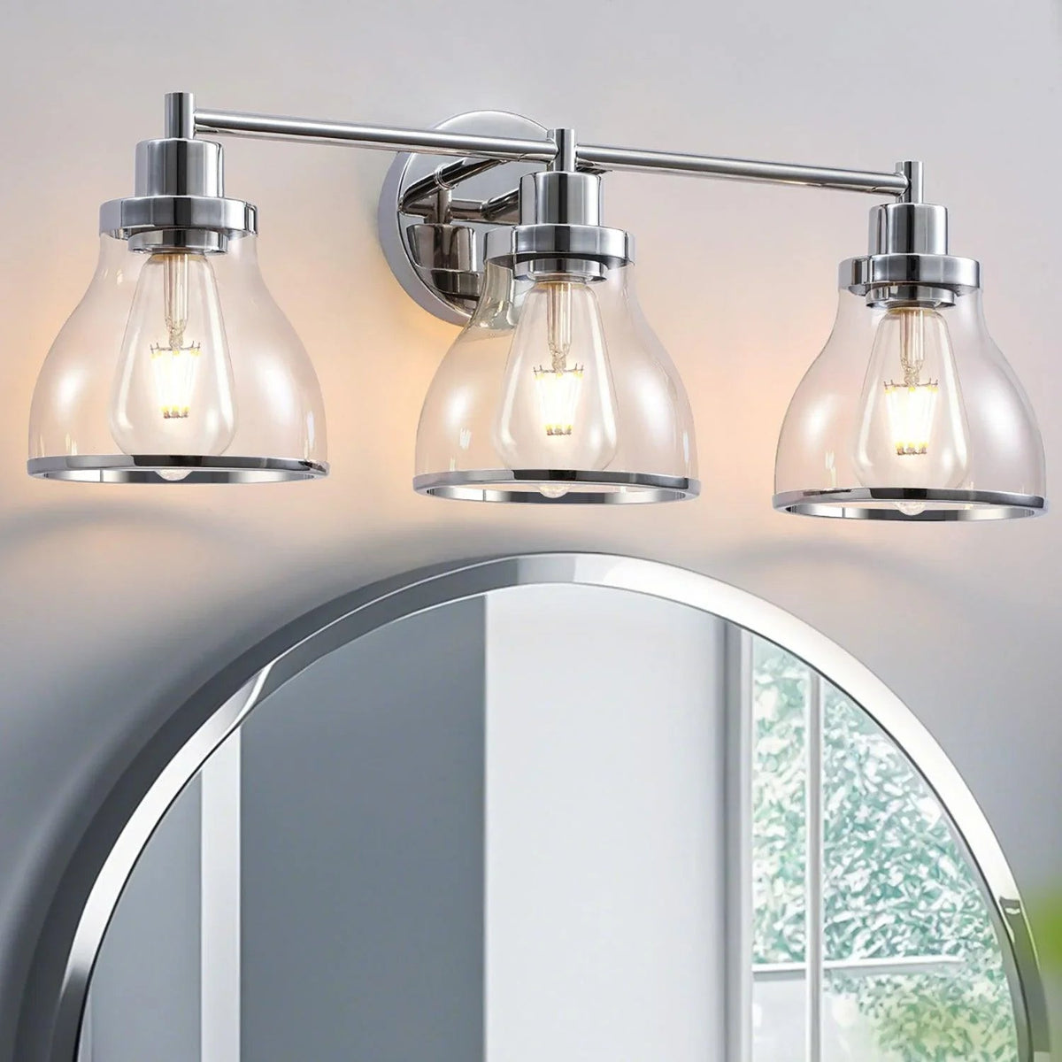 Hermosa Modern 3-Light Bathroom Vanity Light, photo 8 of 21