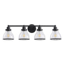 Hermosa Modern 4-Light Bathroom Vanity Light