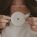 Gold Heart Jewelry Dish by Sweet Water Decor