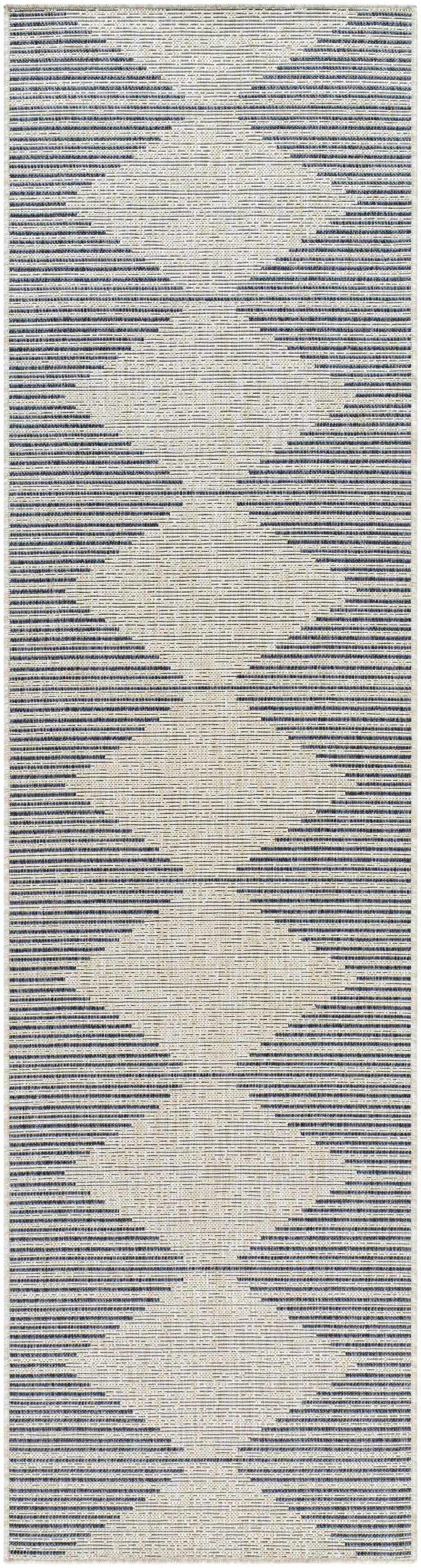 Stephan Blue & Gray Outdoor Rug