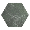 Olive Green 9x11 Textured Hexagon Porcelain Tile (16 pack, 8.07 sq ft/case) - Sample