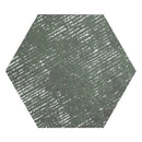 Olive Green 9x11 Textured Hexagon Porcelain Tile (16 pack, 8.07 sq ft/case) - Sample