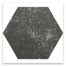 Graphite Gray 9x11 Textured Hexagon Porcelain Tile (16 pack, 8.07 sq ft/case) - Sample