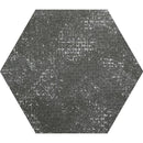 Graphite Gray 9x11 Textured Hexagon Porcelain Tile (16 pack, 8.07 sq ft/case) - Sample