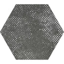 Graphite Gray 9x11 Textured Hexagon Porcelain Tile (16 pack, 8.07 sq ft/case)