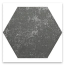 Graphite Gray 9x11 Textured Hexagon Porcelain Tile (16 pack, 8.07 sq ft/case) - Sample