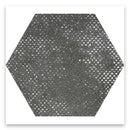 Graphite Gray 9x11 Textured Hexagon Porcelain Tile (16 pack, 8.07 sq ft/case)