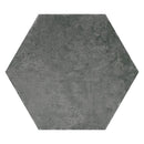 Charcoal Gray 9x11 Matte Hexagon Porcelain Tile (16 pack, 8.07 sq ft/case)