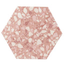 Blush Pink 9x11 Matte Hexagon Porcelain Tile (16 pack, 8.07 sq ft/case)
