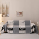 Luxury Cozy Cotton Sofa Blanket Cover Furniture Slipcovers for Most Shape Sofas