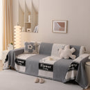 Luxury Cozy Cotton Sofa Blanket Cover Furniture Slipcovers for Most Shape Sofas
