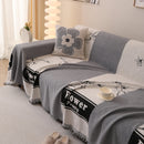 Luxury Cozy Cotton Sofa Blanket Cover Furniture Slipcovers for Most Shape Sofas