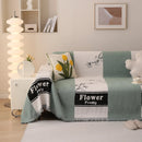 Luxury Cozy Cotton Sofa Blanket Cover Furniture Slipcovers for Most Shape Sofas by Slipcover KAS™