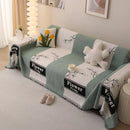 Luxury Cozy Cotton Sofa Blanket Cover Furniture Slipcovers for Most Shape Sofas by Slipcover KAS™