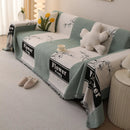 Luxury Cozy Cotton Sofa Blanket Cover Furniture Slipcovers for Most Shape Sofas by Slipcover KAS™