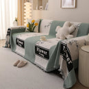 Luxury Cozy Cotton Sofa Blanket Cover Furniture Slipcovers for Most Shape Sofas by Slipcover KAS™