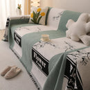 Luxury Cozy Cotton Sofa Blanket Cover Furniture Slipcovers for Most Shape Sofas by Slipcover KAS™