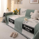 Luxury Cozy Cotton Sofa Blanket Cover Furniture Slipcovers for Most Shape Sofas by Slipcover KAS™