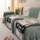 Luxury Cozy Cotton Sofa Blanket Cover Furniture Slipcovers for Most Shape Sofas by Slipcover KAS™
