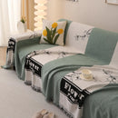 Luxury Cozy Cotton Sofa Blanket Cover Furniture Slipcovers for Most Shape Sofas by Slipcover KAS™