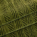 Herringbone Chenille Couch Cover Blanket Soft Durable Throw Sofa Protector with Tassel