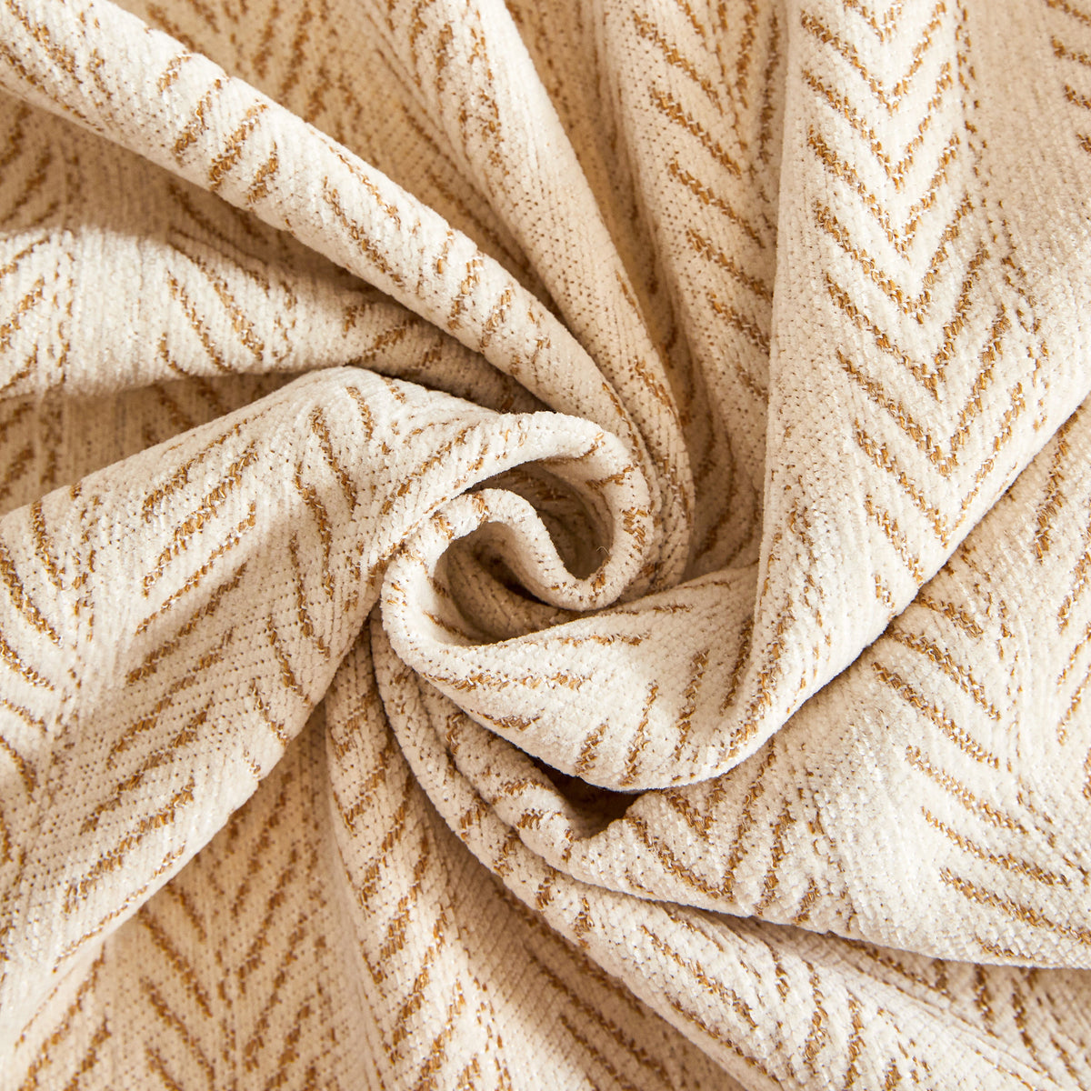 Herringbone Chenille Couch Cover Blanket Soft Durable Throw Sofa Protector with Tassel, photo 7 of 43
