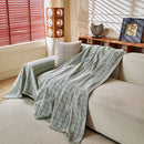 Textured Plaid Couch Throw Cover, Modern Decorative Sectional Furniture Covers by Slipcover KAS™