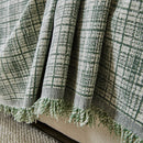 Textured Plaid Couch Throw Cover, Modern Decorative Sectional Furniture Covers by Slipcover KAS™