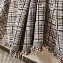 Textured Plaid Couch Throw Cover, Modern Decorative Sectional Furniture Covers by Slipcover KAS™