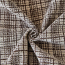 Textured Plaid Couch Throw Cover, Modern Decorative Sectional Furniture Covers by Slipcover KAS™