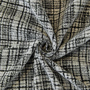 Textured Plaid Couch Throw Cover, Modern Decorative Sectional Furniture Covers by Slipcover KAS™