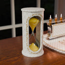 Woven Leatherite Sand Timer by Feldart