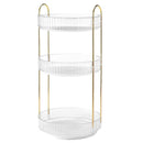 3 Tier Rotating Makeup Organizer for Perfume and Cosmetics