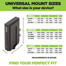 HIDEit Uni-S | Adjustable Small Electronics, Cable Box Mount + Small Computer Mount by HIDEit Mounts