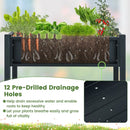 HIPS Raised Garden Bed Poly Wood Elevated Planter Box by LJGDeals