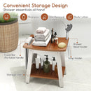 HIPS Shower Bench Seat with Handle Shower Head by LJGDeals