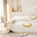 Fireworks Reversible Couch Cover Blankets Furniture Covers Washable Sectional Couch Covers by Slipcover KAS™