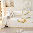 Fireworks Reversible Couch Cover Blankets Furniture Covers Washable Sectional Couch Covers by Slipcover KAS™