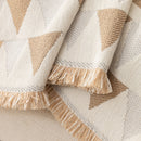 Chenille Jacquard Sofa Throw Blanket Cover Soft Polyester Weave Couch Throw Cover for Pets Dog Kids