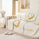 Fireworks Reversible Couch Cover Blankets Furniture Covers Washable Sectional Couch Covers by Slipcover KAS™