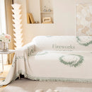 Fireworks Reversible Couch Cover Blankets Furniture Covers Washable Sectional Couch Covers by Slipcover KAS™