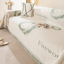 Fireworks Reversible Couch Cover Blankets Furniture Covers Washable Sectional Couch Covers by Slipcover KAS™