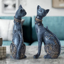 GobekUsa Cat Statue: Decorative Resin Sculpture, Creative Home Decor, Wedding Gift