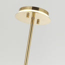 13 Inch Modern Golden 3-Light Island Pendant Lighting for Living Room