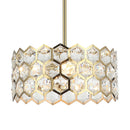 13 Inch Modern Golden 3-Light Island Pendant Lighting for Living Room