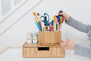 Bamboo Rotating Organizer by MobilevisionUS