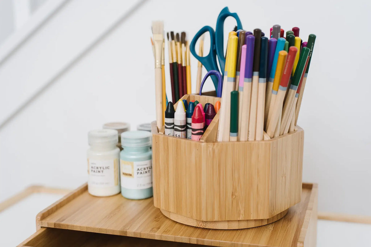 Bamboo Rotating Organizer, photo 4 of 11