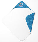 Blue Monster Soft and Absorbent Hooded Baby Towel