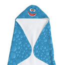 Blue Monster Soft and Absorbent Hooded Baby Towel